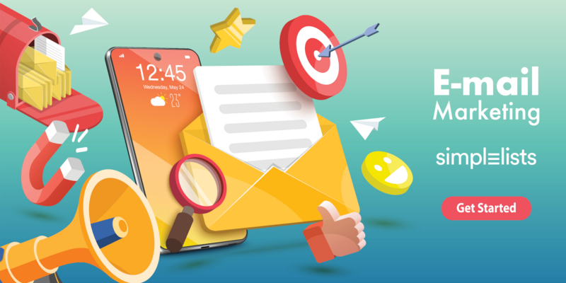 Using Simplelists for email marketing Drawing imagining using Simplelists for group email marketing
