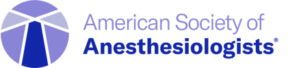American Society of Anesthesiologists Logo for American Society of Anesthesiologists